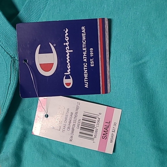 NWT WOMEN'S CHAMPION TCU LONGSLEEVE SHIRT - Picture 4 of 9